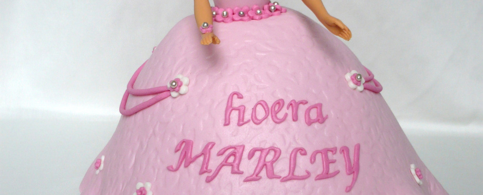 Prinsessentaart_Barbietaart