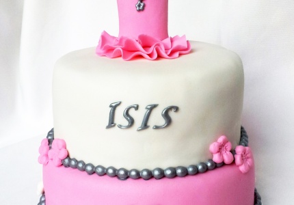 Ballettaart Leuke ballettaart met tutu