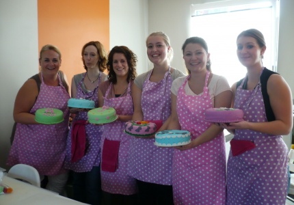 Workshop in Eindhoven waarin een basistaart werd gemaakt