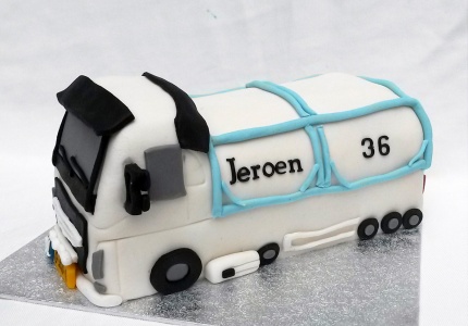 Vrachtwagen taart