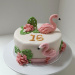 Flamingotaartvoor16everjaardag