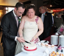 Bruidstaart met zoete lekkernijen