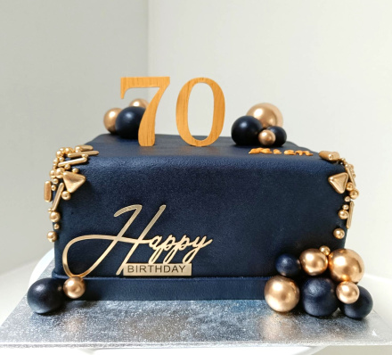 verjaardagstaart voor 70 jaar