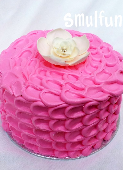 workshop petal cake