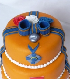 Taart voor koninklijke onderscheiding