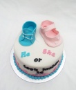 gender reveal cake