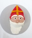 Sinterklaas taart met mijter